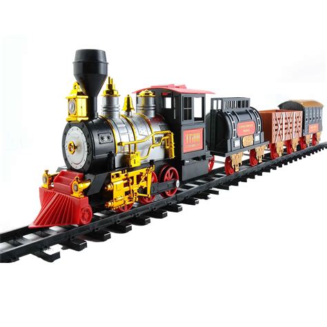 Northlight Ready to Play Animated Classic Train (20 Pieces) Battery ...