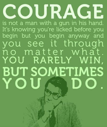 Atticus Finch on Courage | Book quotes, Words, Quotations