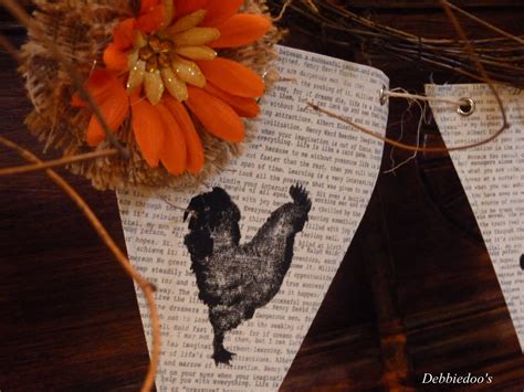 Diy burlap Fall banner - Debbiedoo's