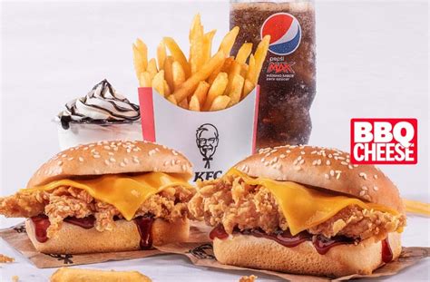 Menú KFC 2 burgers