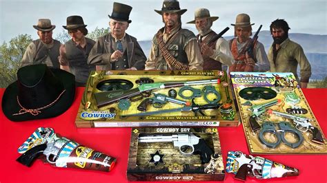 Cowboy Guns Toys !!! Toys for Kids - Wild West Toy Guns Set Unboxing ...