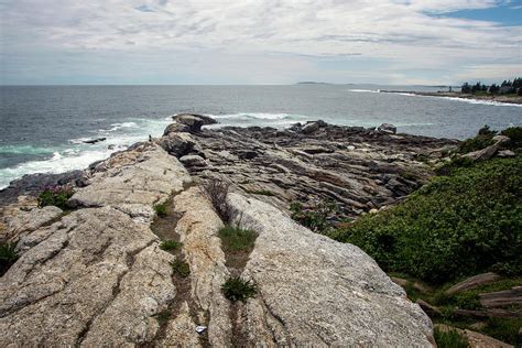 Rocky Coastline of Maine Photograph by Eleanor Bortnick - Fine Art America