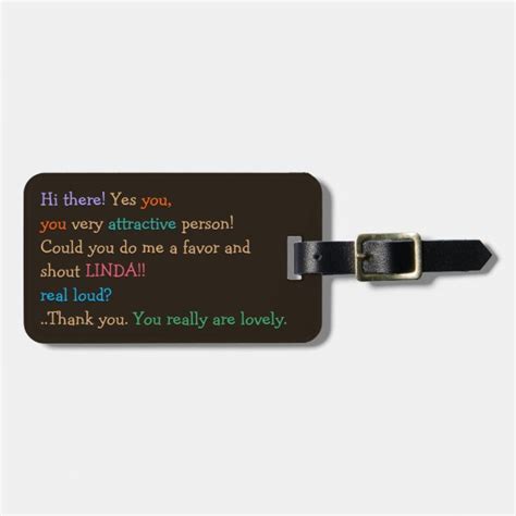 Funny Luggage Tags & Bag Tags | Zazzle UK