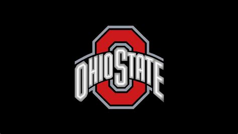 Ohio State Logo In Black Background Ohio State HD desktop wallpaper ...