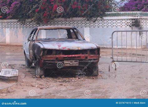 Somalia Car from the War of Mogadishu Editorial Image - Image of somal ...