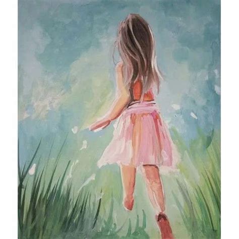 Girl Watercolor Painting at Rs 2000 | Watercolor Painting in Firozpur | ID: 19202394248