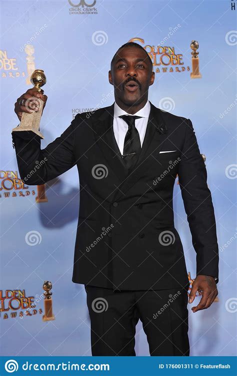 Idris Elba editorial photo. Image of golden, idris, awards - 176001311