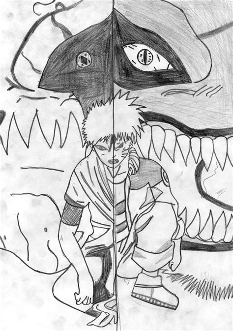 Naruto vs Gaara by kamisama66 on DeviantArt