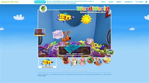 WordWorld Dog PBS KIDS game 2 - YouTube