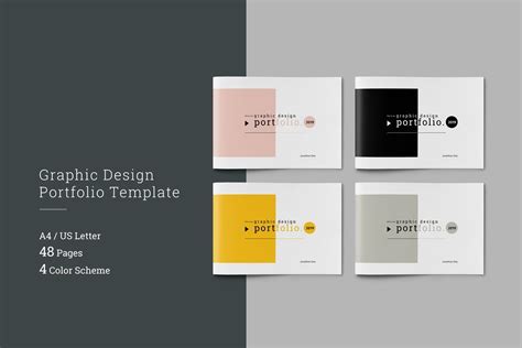 Graphic Design Portfolio Template | Desain portofolio, Portofolio desain grafis, Desain produk