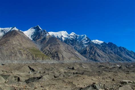 Tian Shan Mountains Snow Peaks Panorama Stock Image - Image of majestic, frost: 115443189