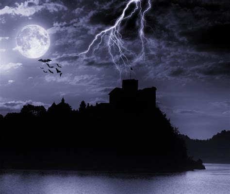 spooky castle by Art-mis on DeviantArt