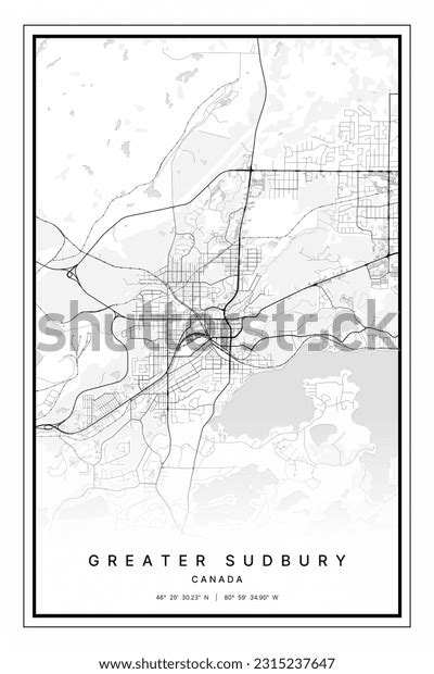 34 Map Greater Sudbury Images, Stock Photos & Vectors | Shutterstock