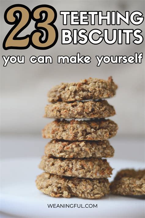 Teething biscuits - 23 healthy recipes you can make yourself at home