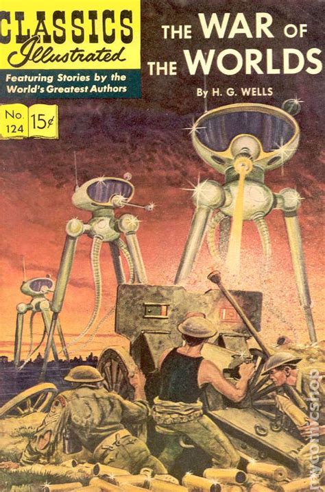 Classics Illustrated 124 The War of the Worlds (1955) comic books