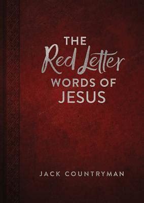 The Red Letter Words of Jesus | Cokesbury