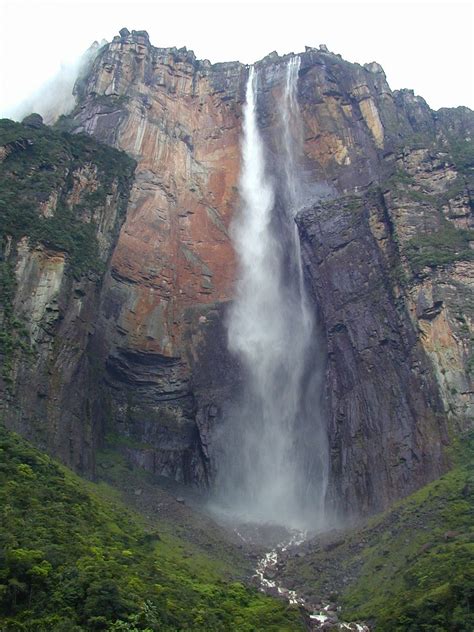 Angel Falls in Suriname, South America Largest Waterfall, Landforms ...