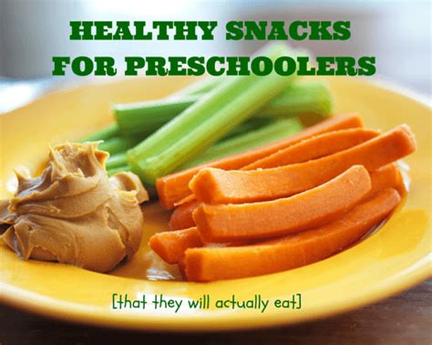 Healthy Snacks for Preschoolers - Mom to Mom Nutrition