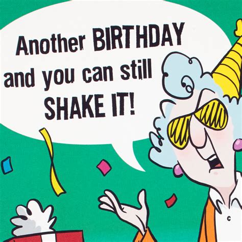 Maxine™ You Can Still Shake It Funny Pop Up Birthday Card - Greeting Cards - Hallmark