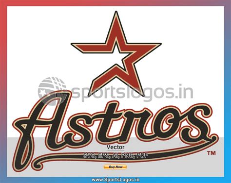 Houston Astros - Baseball Sports Vector SVG Logo in 5 formats ...