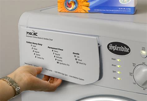 Splendide WDC7100XC Washer-Dryer Combo Ventless Extra Capacity Platinum