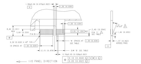 footprint - Pin dimensions on PCI Express card edge - Electrical Engineering Stack Exchange
