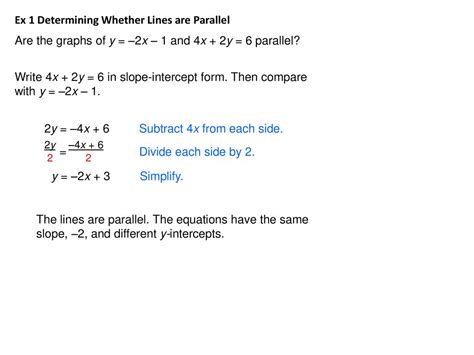 5-5 Parallel and Perpendicular Lines - ppt download