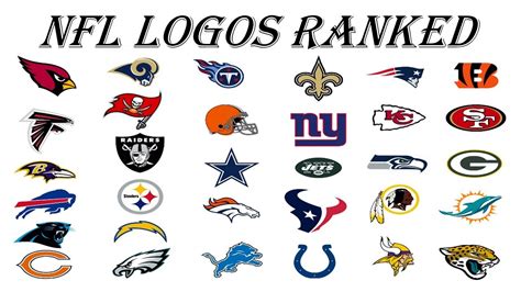 RANKING THE NFL LOGOS - YouTube