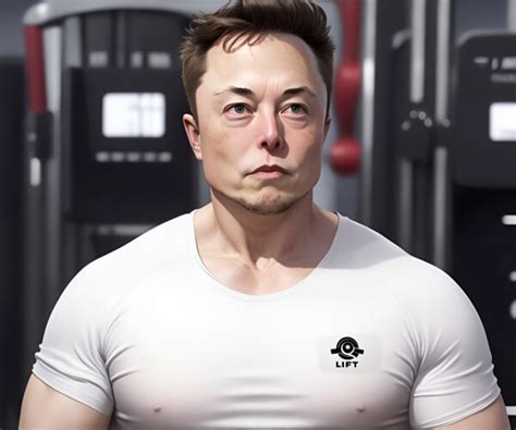 ArtStation - Galactic Gains: Elon Musk's Stellar Workout Journey | Artworks