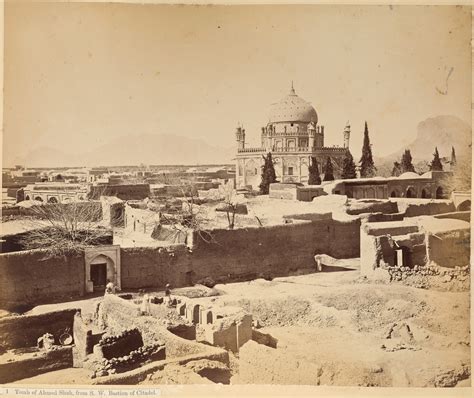 Tomb of Ahmad Shah Abdali, 1880 (photos taken by Benjamin Simpson ...