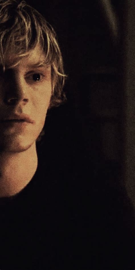 Tate Tate Langdon Tate and Violet Kiss Kissing Skull Makeup Fanart Rubber Suit Man Michael ...