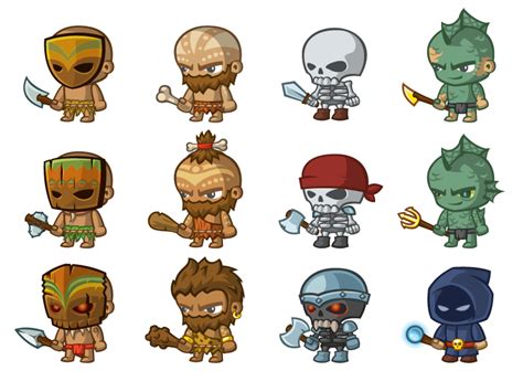 Characters by Aleksey Rico on Dribbble