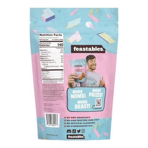 Buy Feastables Mr Beast Chocolate Chip Cookies 170g Onl