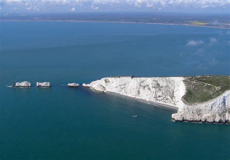 Aerial photos of The Needles in HD - Isle of Wight News