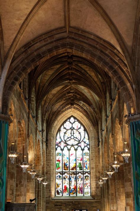 St Giles Cathedral Interior - Edinburgh, Scotland Stock Image - Image ...