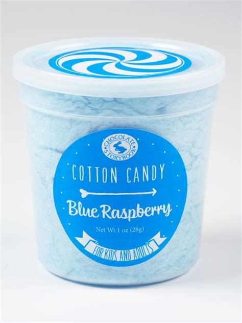 Fun Size Blue Raspberry Cotton Candy -My Gourmet Cotton Candy