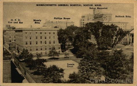 Massachusetts General Hospital Boston, MA Postcard