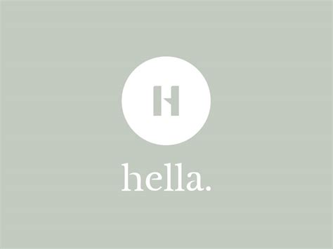 Hella Logo by lookinSharp on Dribbble