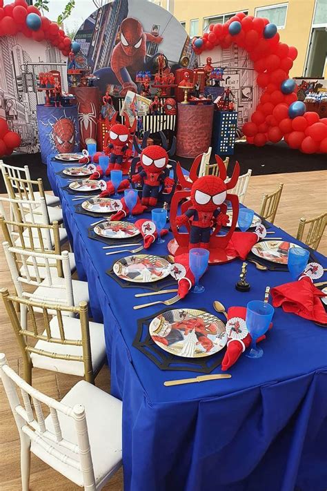 Spiderman Doğum Günü Konsepti - Örümcek Adam Doğum Günü Konsept ...