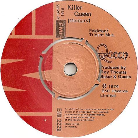 Queen - Killer Queen (1974, Vinyl) | Discogs