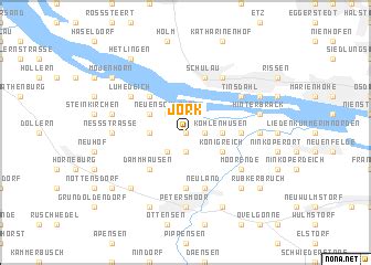 Jork (Germany) map - nona.net