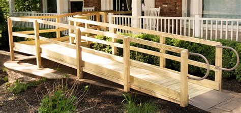 Wooden Wheelchair Ramp | Accessibility Ramp | Regain Freedom Now