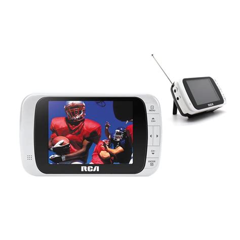 RCA DHT235A (NEW) WHITE Mini 3.5" Portable LCD TV - Walmart.com ...