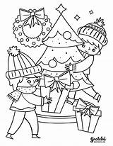 Christmas Coloring Page Your Kids Will Love  Home sketch template