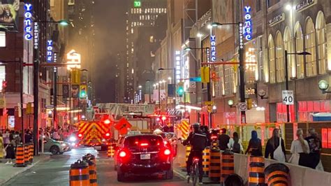 Fire in Eaton Centre parking garage closes stretch of Queen Street ...