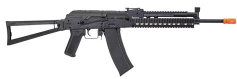 Lancer Tactical AK-74 KTR RIS Full Metal AEG Airsoft Rifle, Black