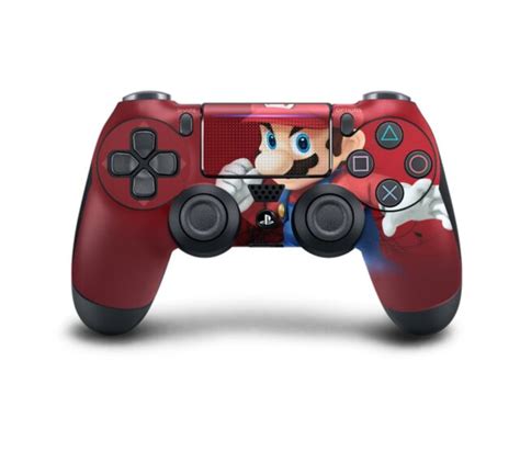 "Super Mario" PS4 Custom MODDED Rapid Fire UN-MODDED Controller for COD MW BF1 | eBay