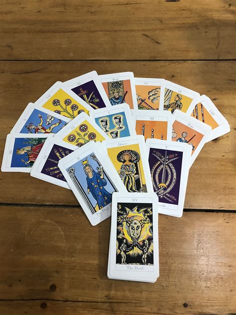 Vintage Tarot Cards | Etsy