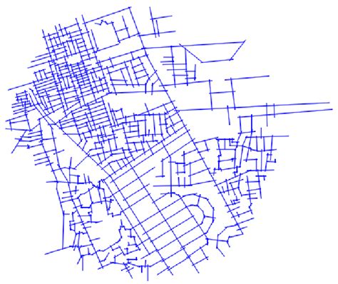 Axial map of Dhanmondi 27 and surroundings area. | Download Scientific ...