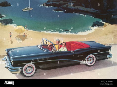 1955 Buick Convertible Stock Photo - Alamy